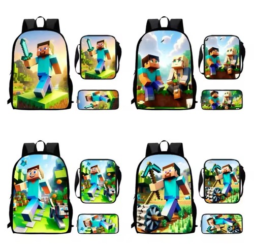 Minecraft set zaino pezzi - minecraft,