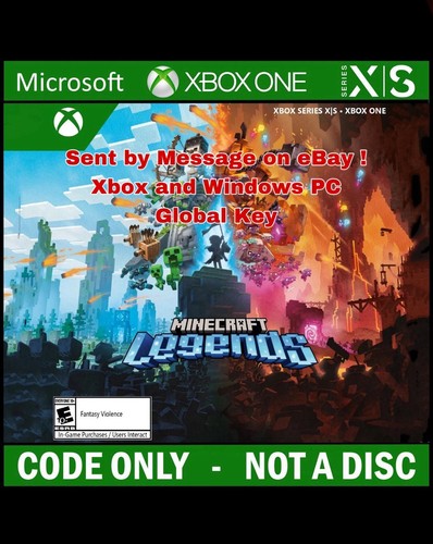 Minecraft legends xbox and - minecraft,