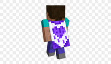 Minecraft Purple Heart Cape