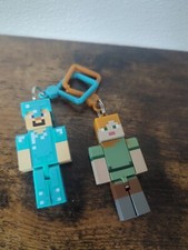 2 PC Minecraft Keychains