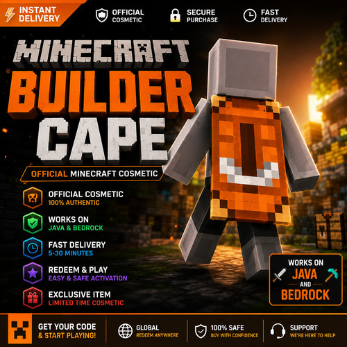 Minecraft builder cape key - minecraft,