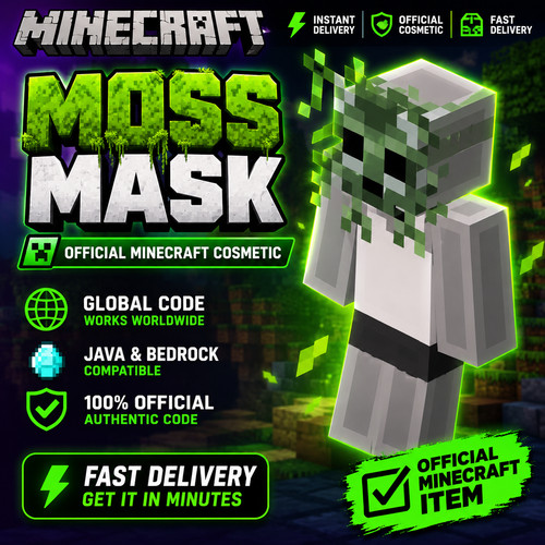 Minecraft moss mask key java - mask,